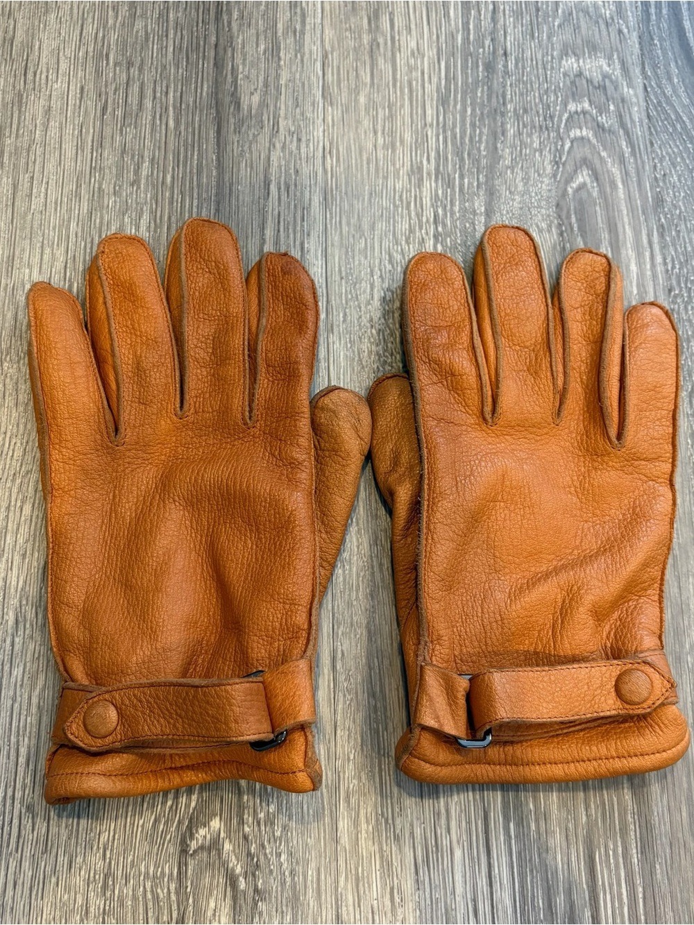 Yiseven Men's Leather Driving Gloves